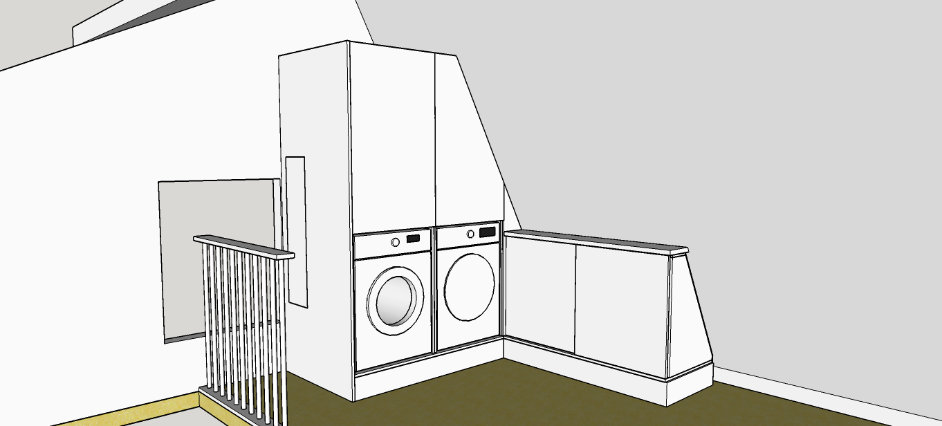 ombouw wasmachine-droger 9